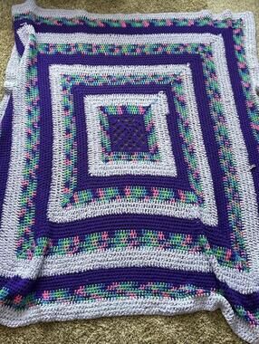 Multi and Purple Soft-furnishings-textil